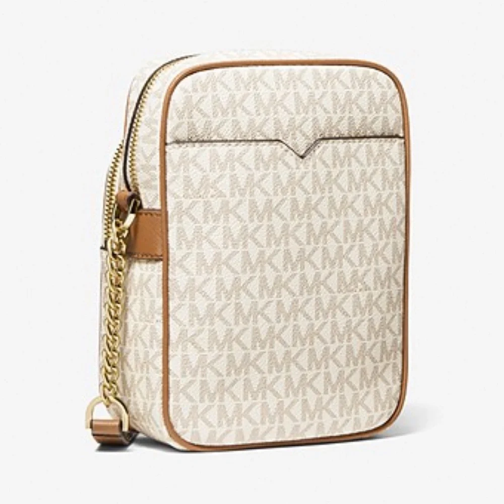 MICHAEL KORS Jet Set Travel Medium Logo Crossbody Bag